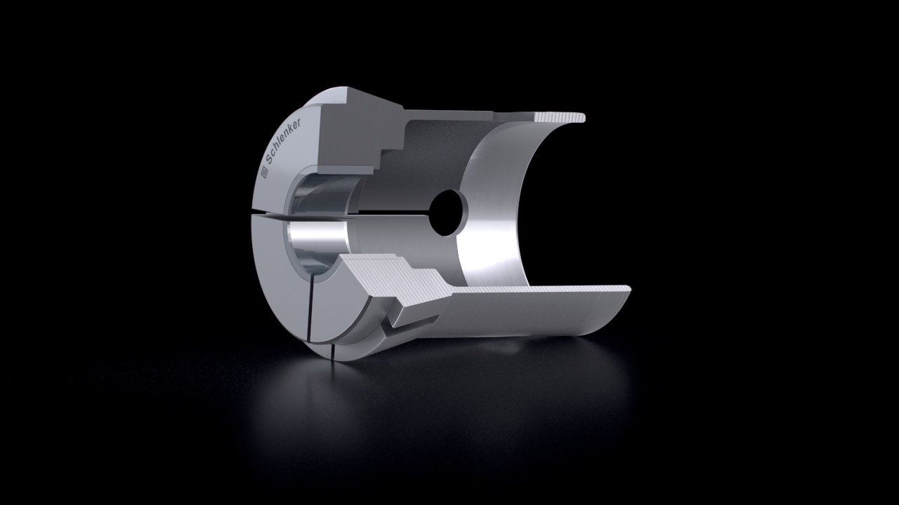 Pick Up Collets – Carbide Insert – Cross-Section View