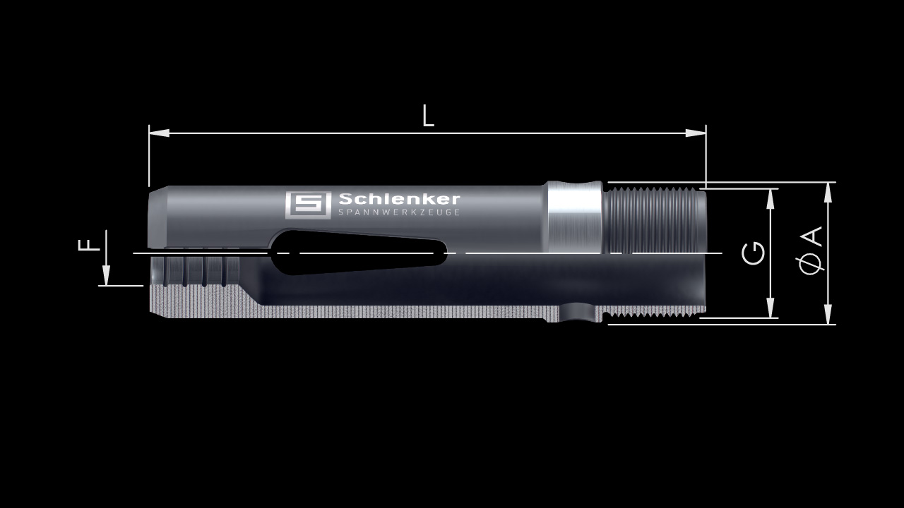 Vorschubzangen Mehrspindler – Technische Zeichnung