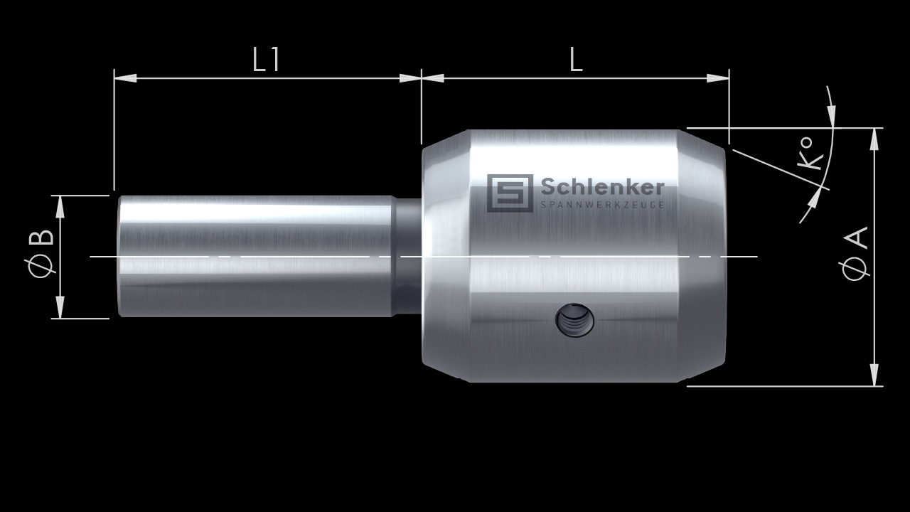 Mandrini di allineamento per bussole di guida SDK – Disegno tecnico