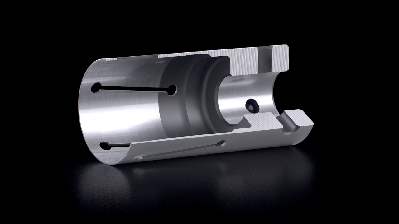TURBO Spannhülsen – Geschlossen – Schnittansicht
